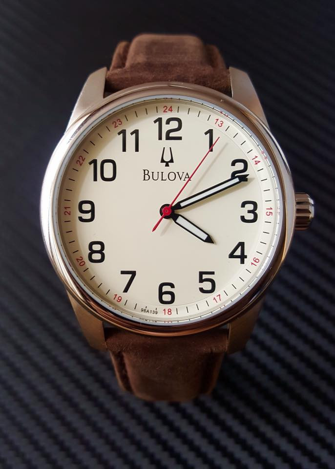 Reloj Bulova de Piel Caballero