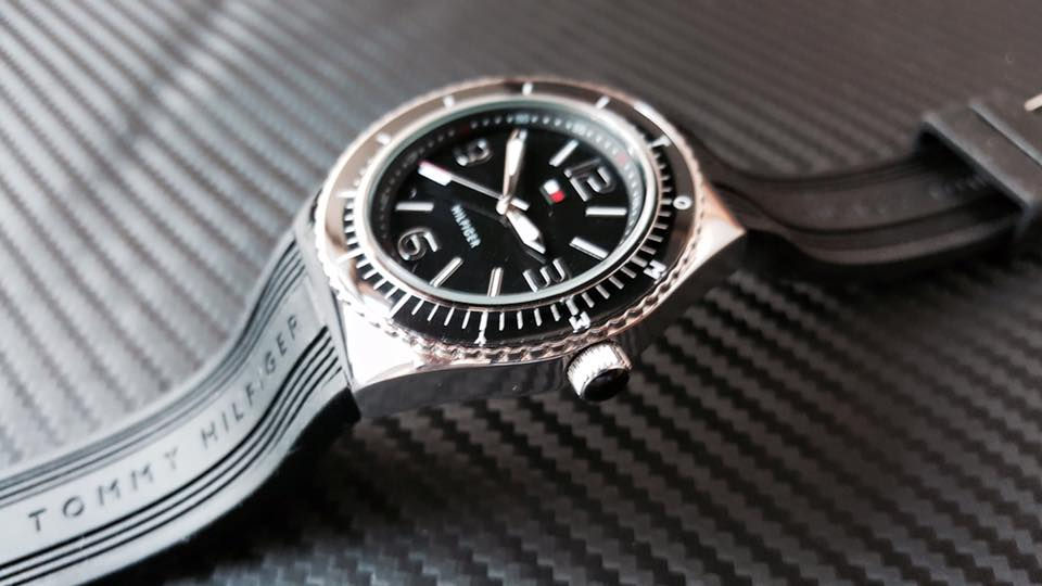 Miniatura: Reloj Tommy Hilfiger Caucho Dama