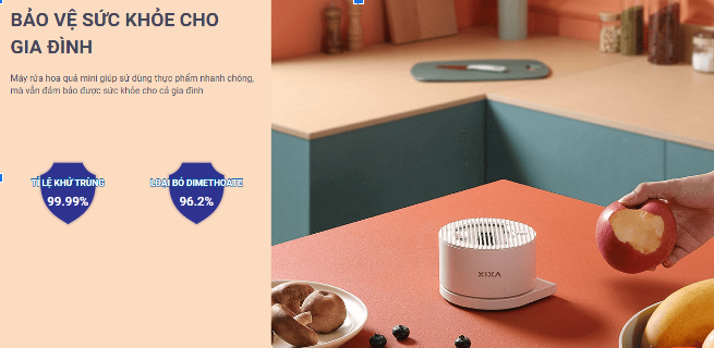 Lợi ích từ máy khử độc thực phẩm .
content media