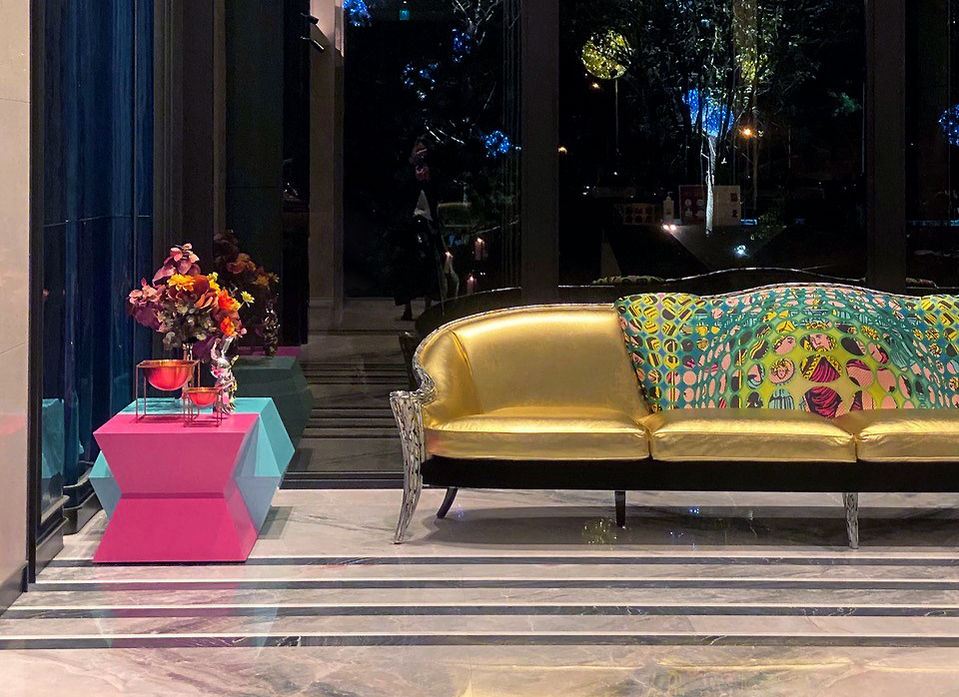 Mobili Sergio Villa Mobilitaly hall albergo Taiwan