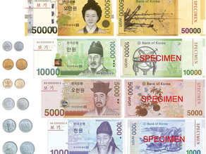 Uang & Pembayaran selama tour Korea