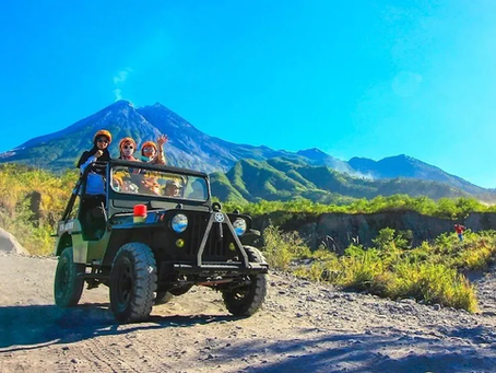 Jeep Merapi Adventure: Rasakan Sensasi Off-Road Menembus Jejak Erupsi Gunung Merapi