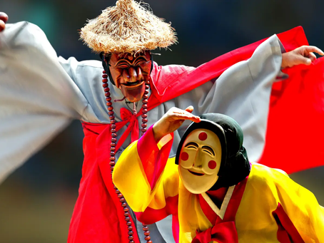 Makna Simbolis Topeng Tradisional Korea (Talchum)