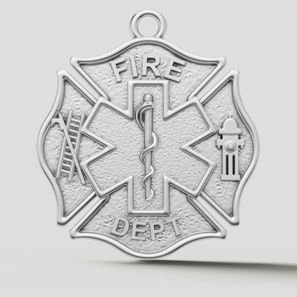 Maltese Cross with Star of Life