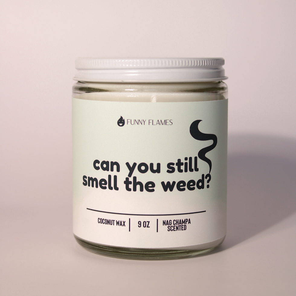 Thumbnail: Can You Still Smell The Weed? Candle