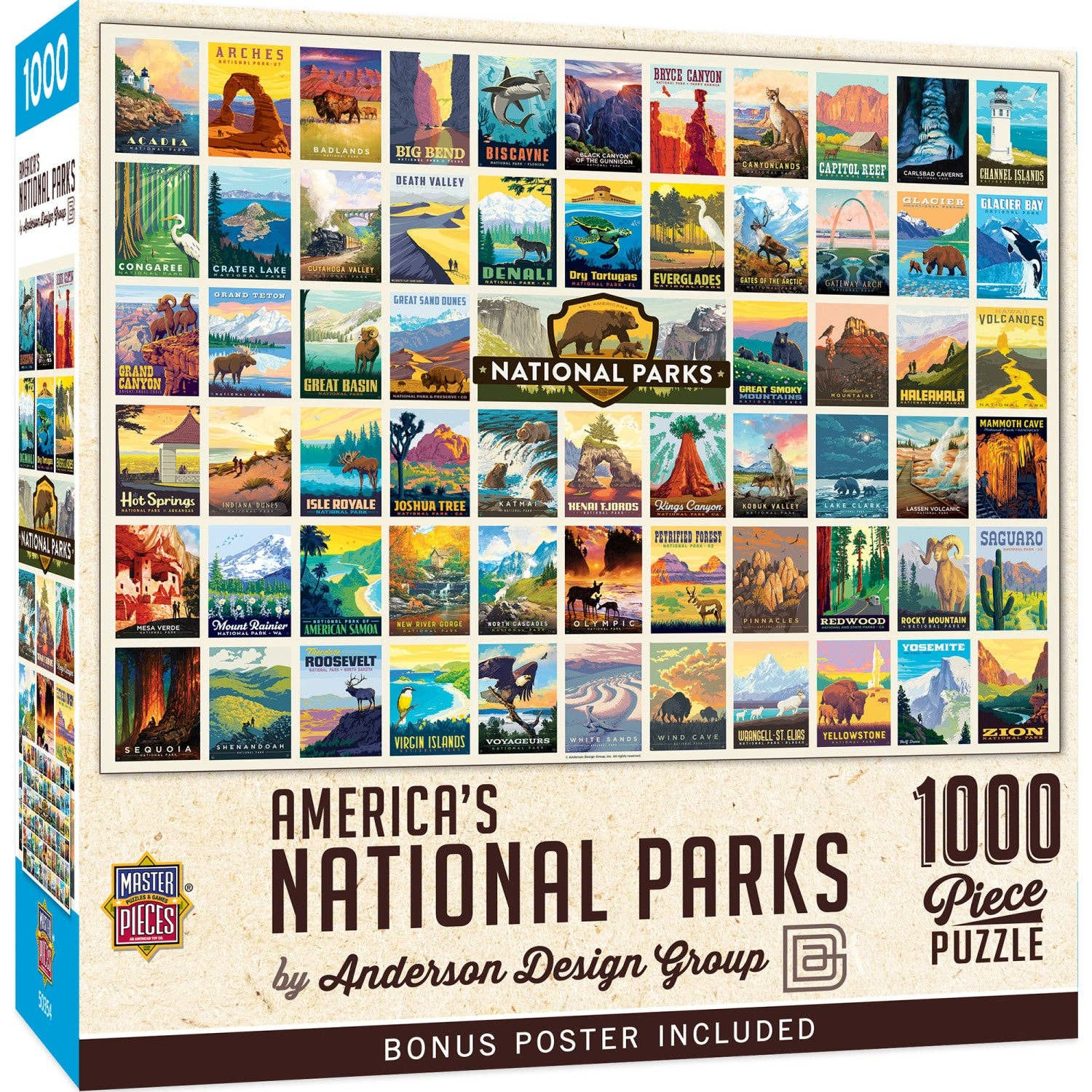 National Parks 1000 Piece Puzzle