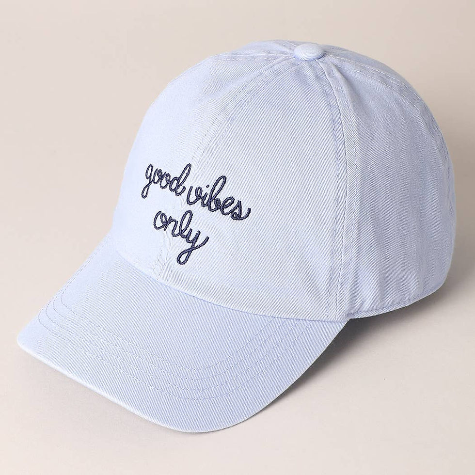 Thumbnail: Good Vibes Only Cap
