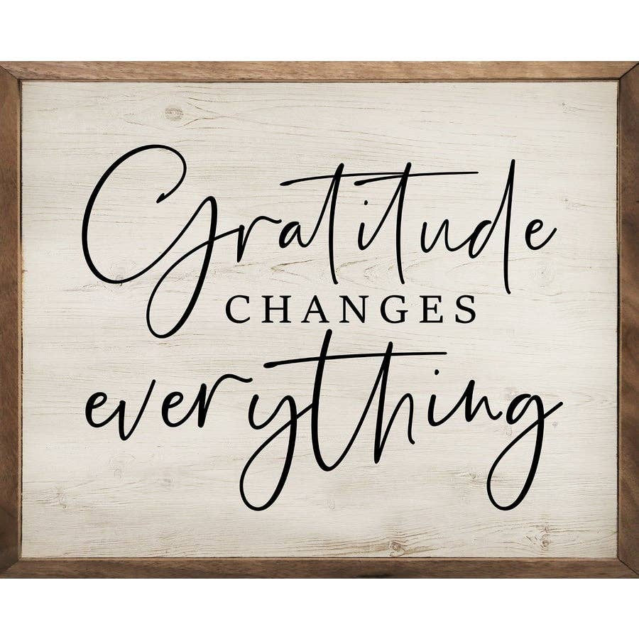 Gratitude Changes Everything Whitewash