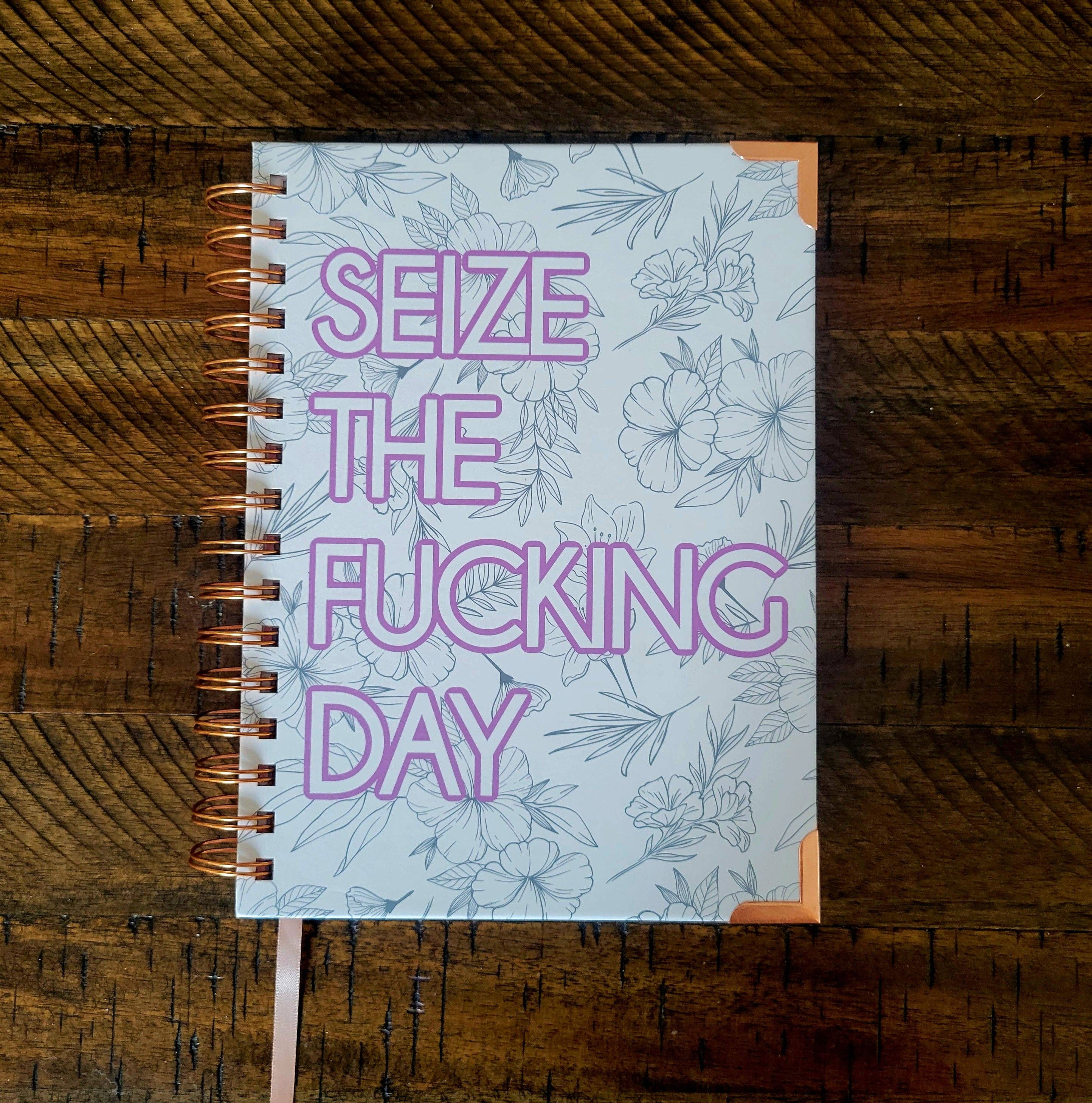 DIYxe - Seize The Fucking Day Undated Sweary Planner | Day Planner