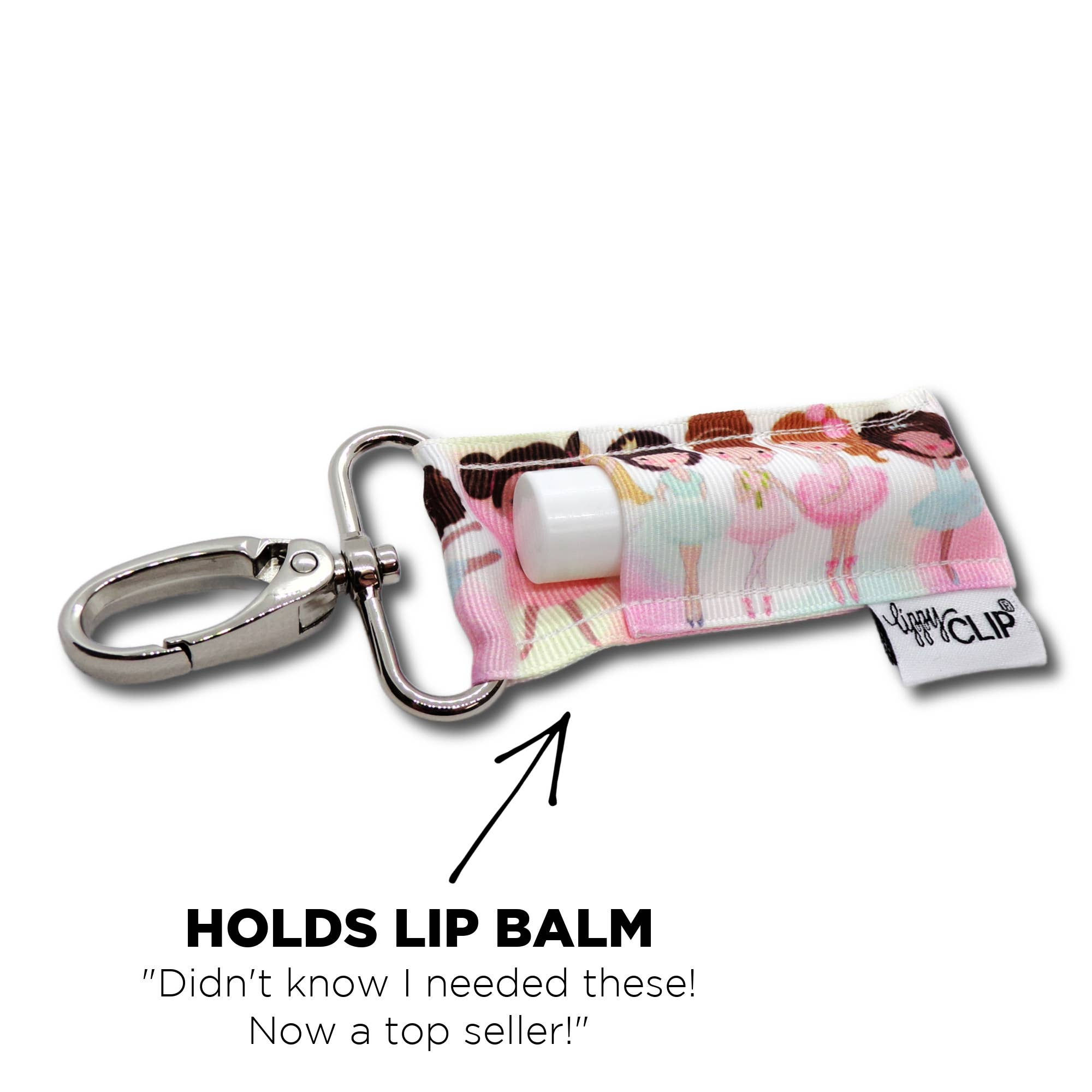 Dance Recital LippyClip® Lip Balm Holder for Chapstick