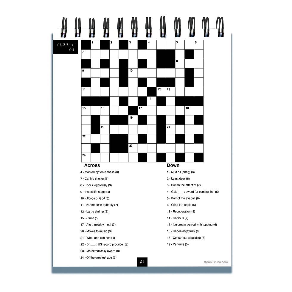 Thumbnail: #StayatHome Crossword Book