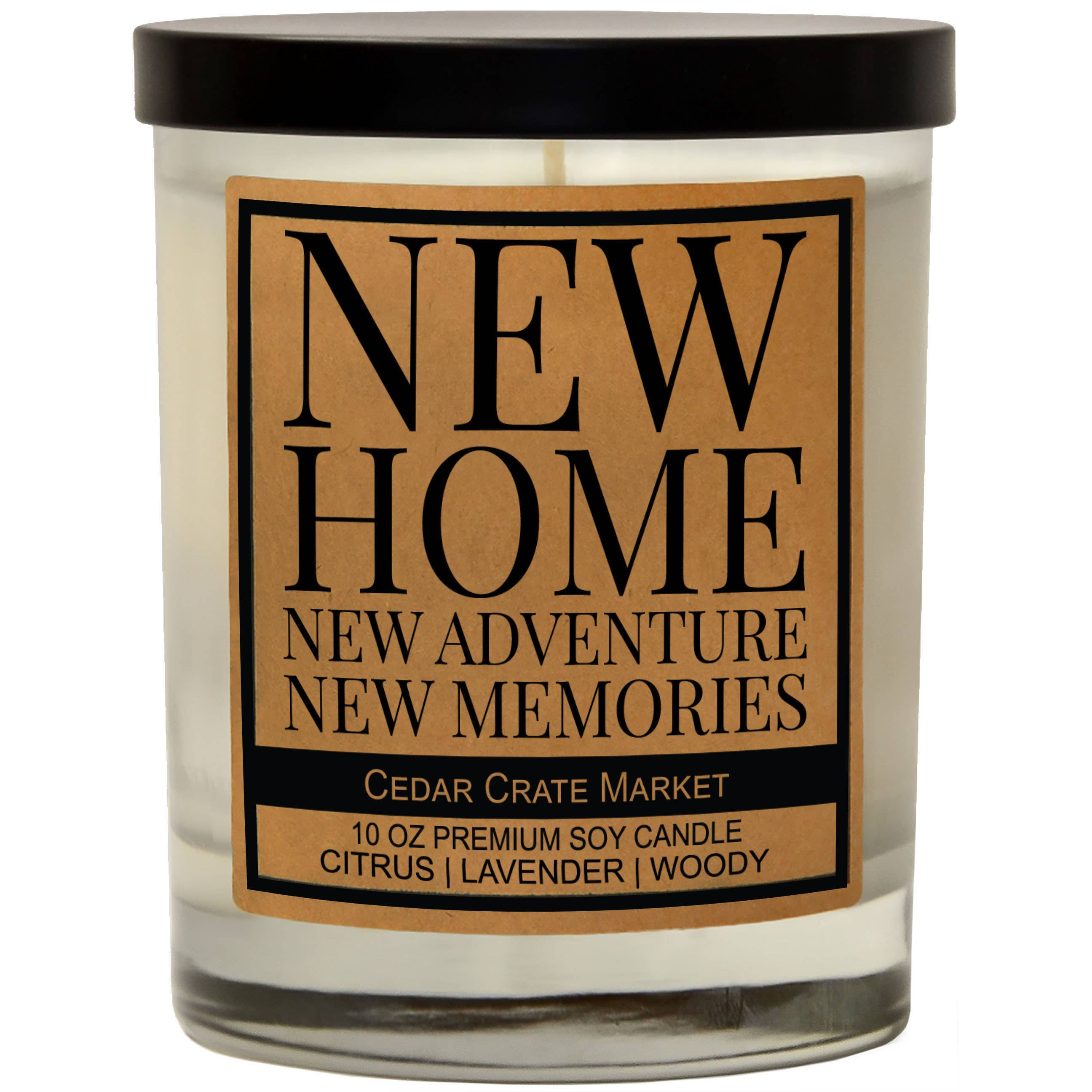 New Home New Adventures Candle