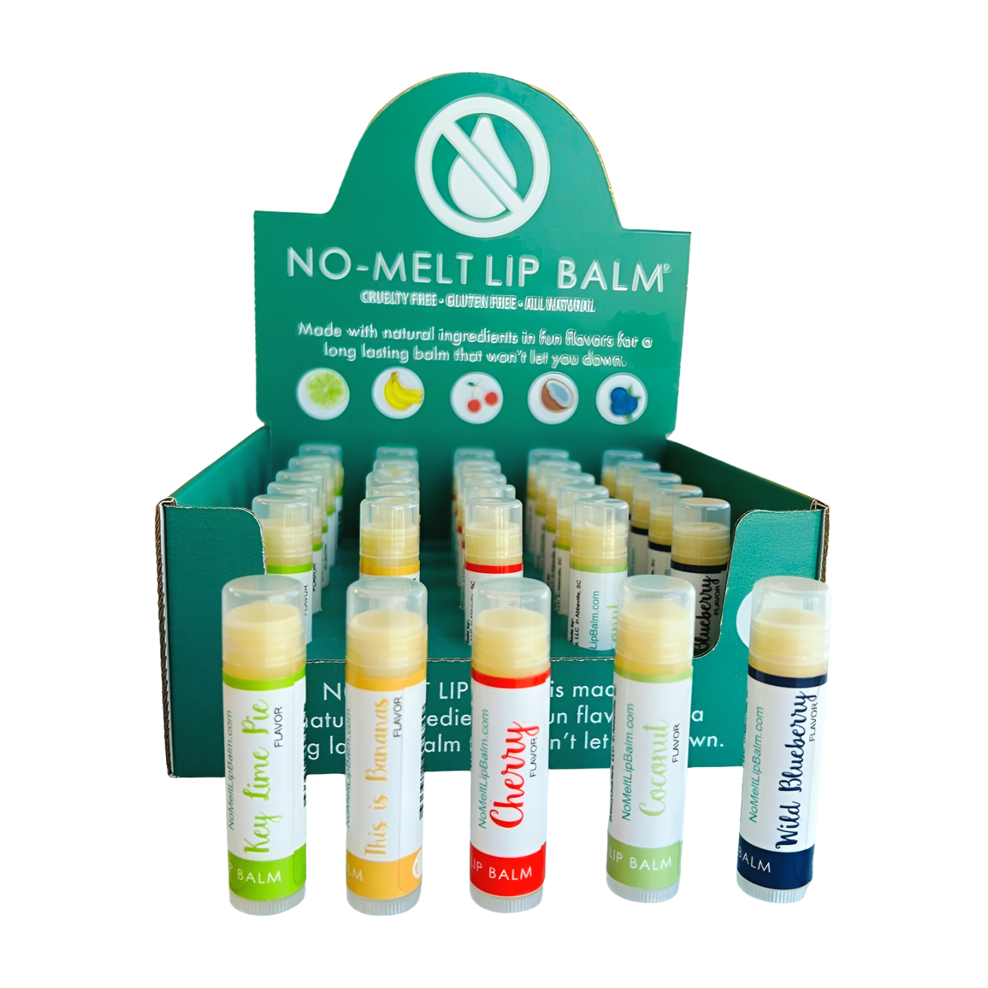 NO-MELT LIP BALM