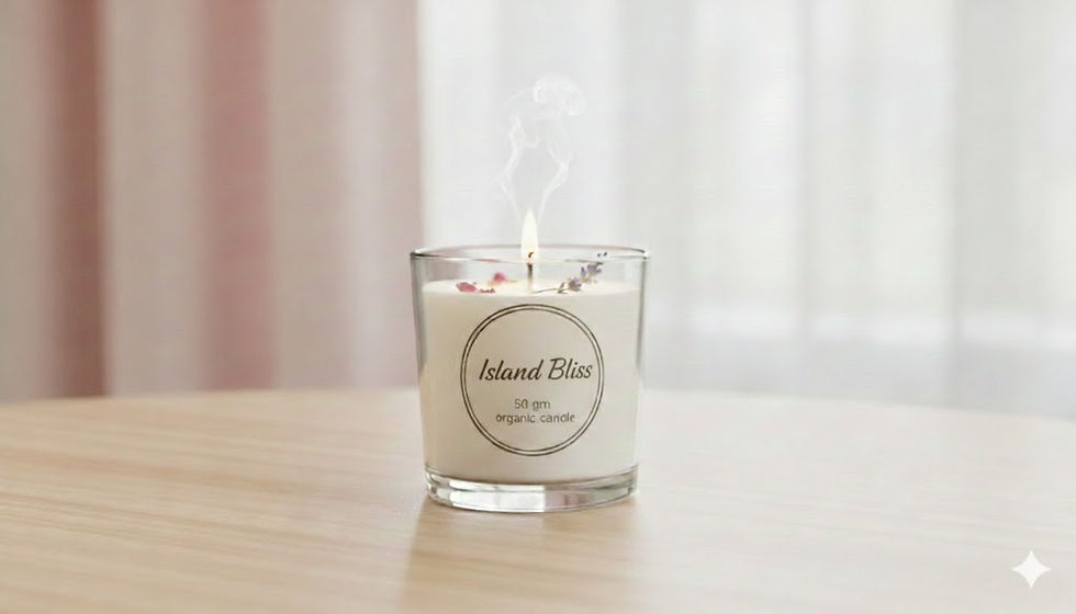 Island Bliss Shot Glass Candle (50 gm)