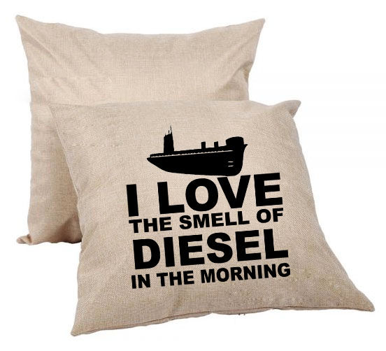 Single Cushion Cover -love diesel