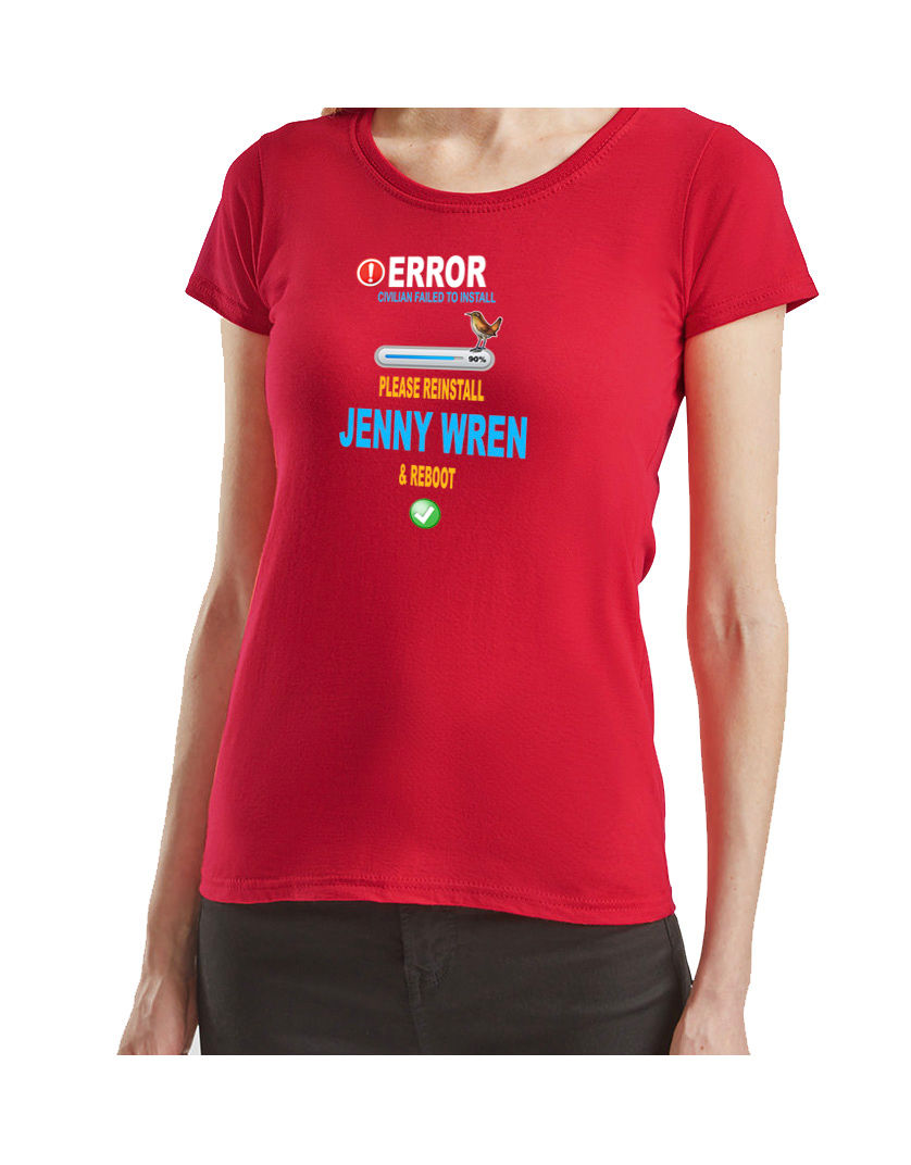 Ladies Tee Shirt (round or V neck) - INSTALL