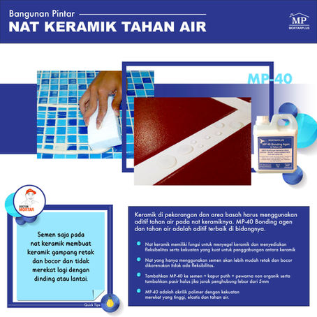 BANGUNAN PINTAR - NAT KERAMIK TAHAN AIR