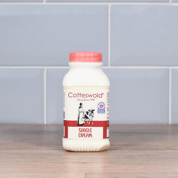 Cotteswold fresh single cream, 250ml