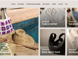 Page d'accueil du site e-commerce Shopify Creabolsa, refondu par Evo Consulting agence web Nice