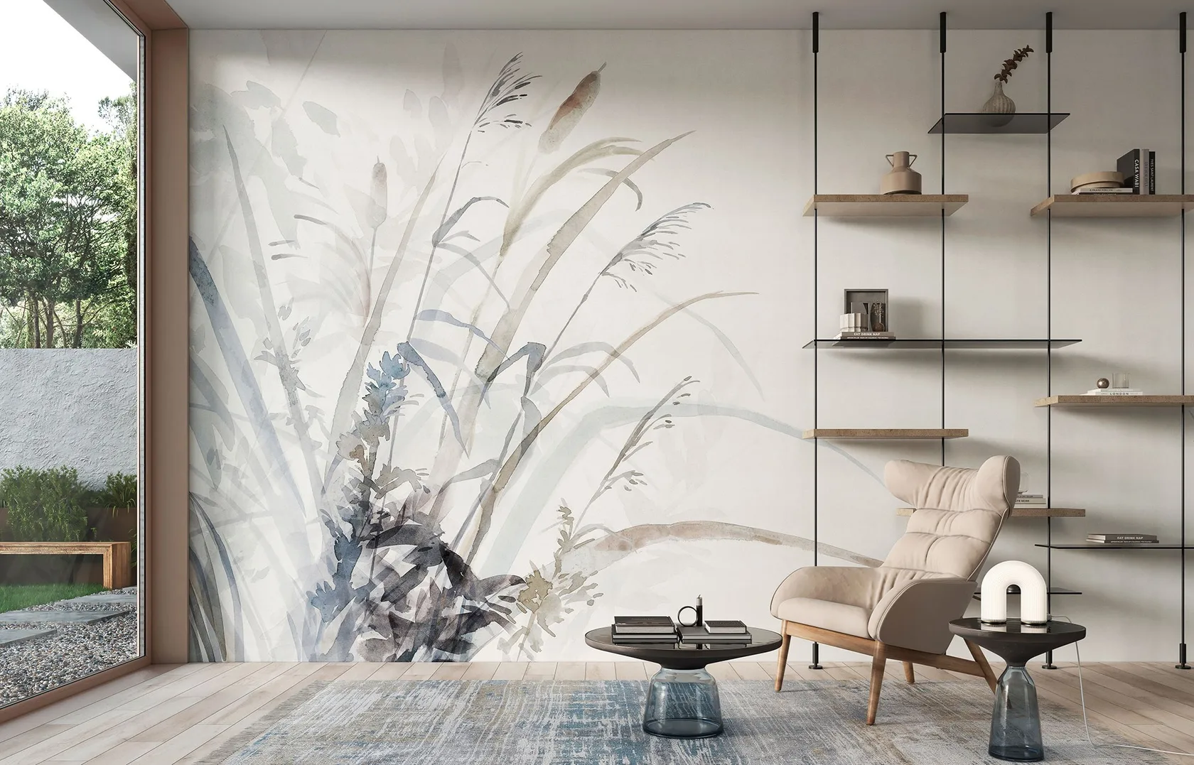 Papier peint Nice par Tecnografica – Des impressions haute définition et des effets matières pour une décoration sophistiquée et moderne.