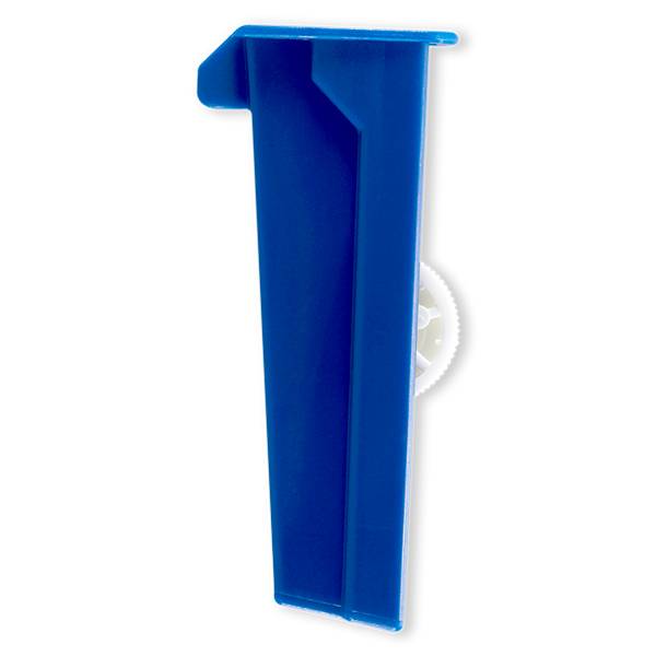 CLAMP (bleu) A ROULETTE (blanc) POUR TUBE Ø 4.0x5.4mm