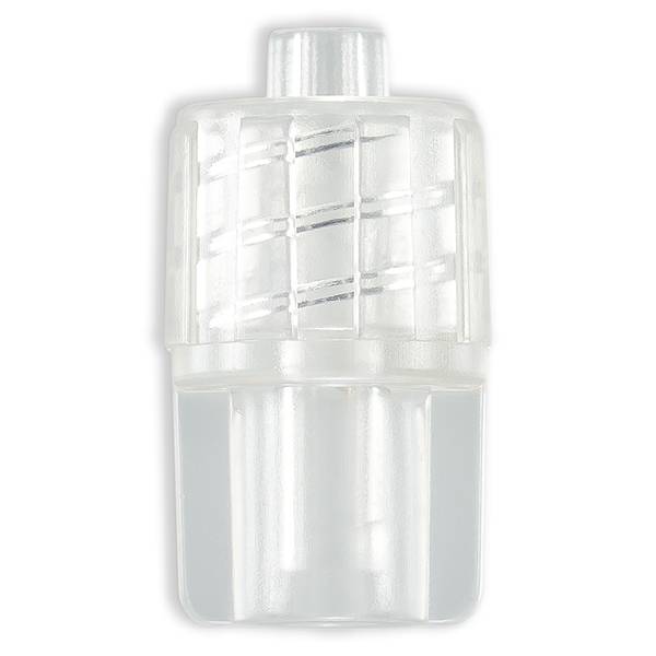 LUER LOCK MALE POUR TUBE ØE 2.55mm - ABS TRANSP.