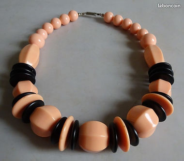 Collier vintage fantaisie