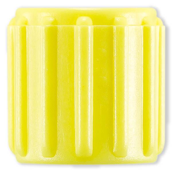 BOUCHON NON ETANCHE LUER LOCK MALE - ABS JAUNE