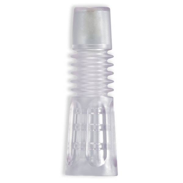 RACCORD D'ASPIRATION SOUPLE POUR TUBE ØE 10mm - PVC DEHP FREE TRANSP.