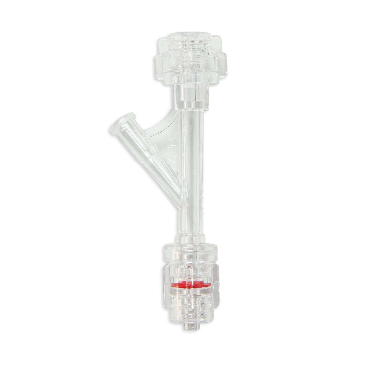 VALVE HEMOSTATIQUE EN Y - 7.5FR (Ø 2.5mm) / LLF / LLMM - PC TRANSP.