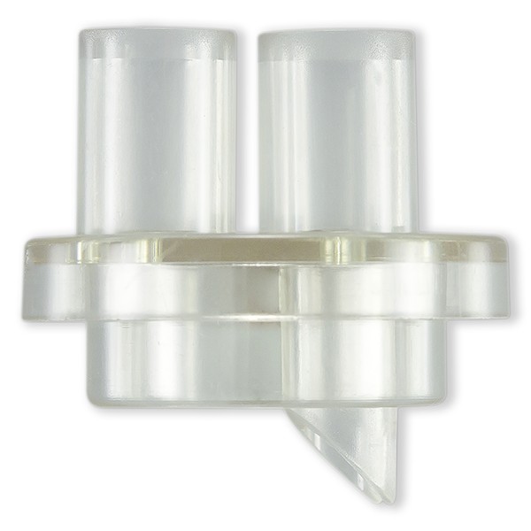 CAPOT Ø22 A 2 VOIES POUR TUBES ØE 6.8mm - PVC DEHP-FREE
