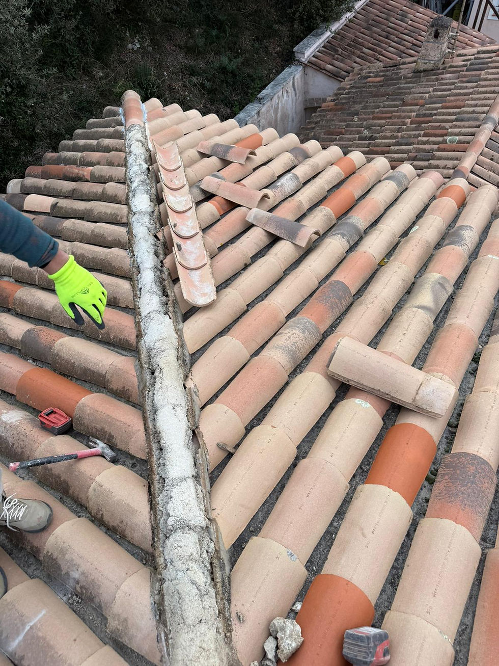 Inspection de toiture en tuiles dans le 06 pour repérer les signes d’usure