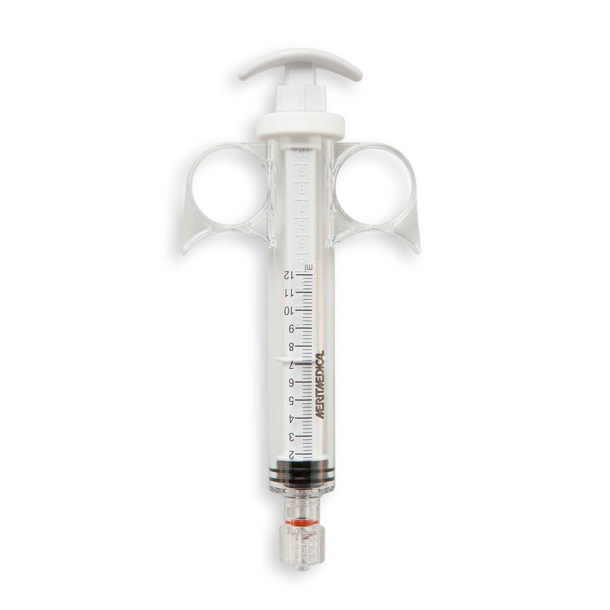 SERINGUE 12 mL TYPE CORONARY CONTROL - LLMM - PC ABS SI BLANC