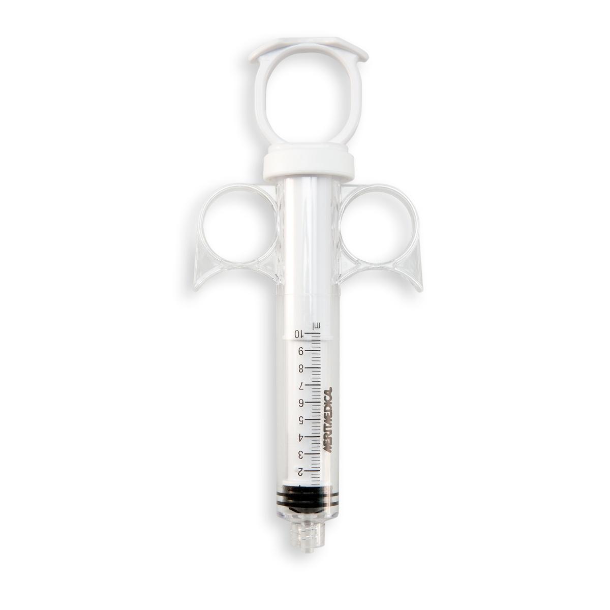 SERINGUE 10 mL TYPE CORONARY CONTROL - LLM - PC ABS SI BLANC