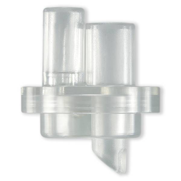 CAPOT Ø20 A 2 VOIES POUR TUBES ØE 6.8-5.5mm - PVC DEHP-FREE