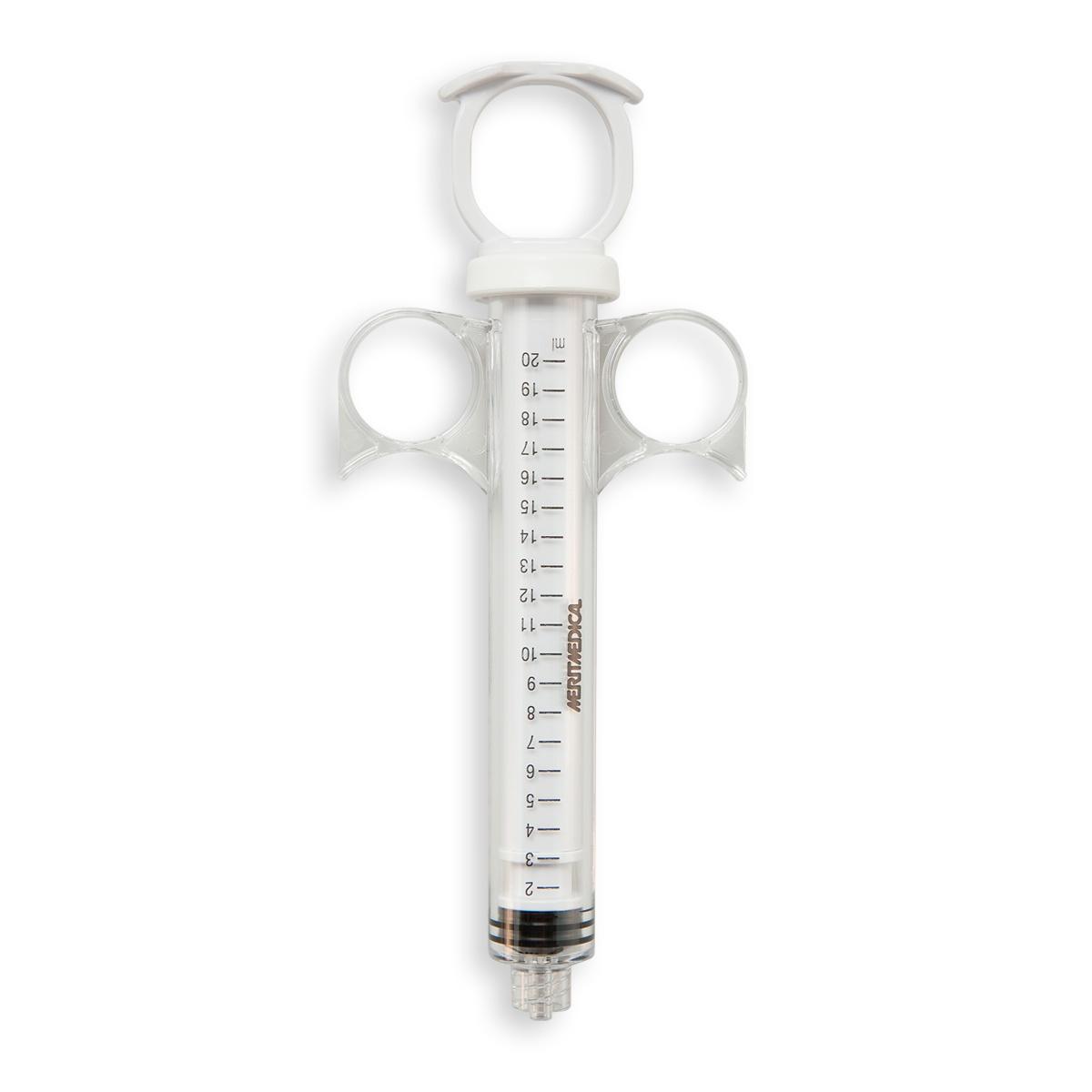 SERINGUE 20 mL TYPE CORONARY CONTROL - LLM - PC ABS SI BLANC