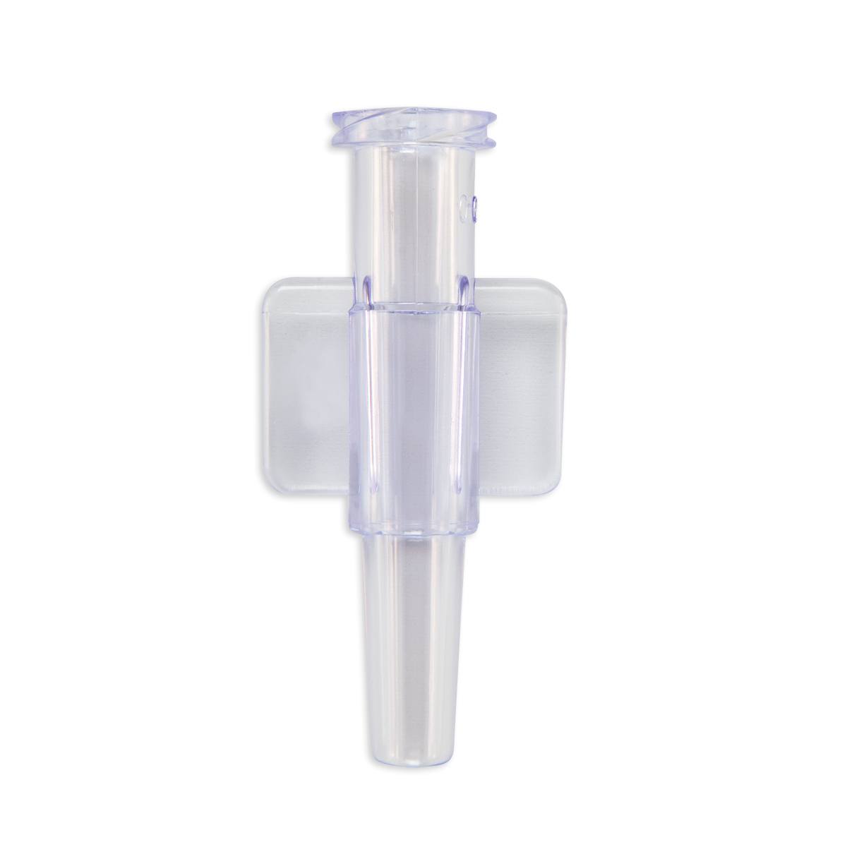 LUER LOCK FEMELLE A AILETES POUR TUBE ØI 4.0mm - PC TRANSP. GAMMA