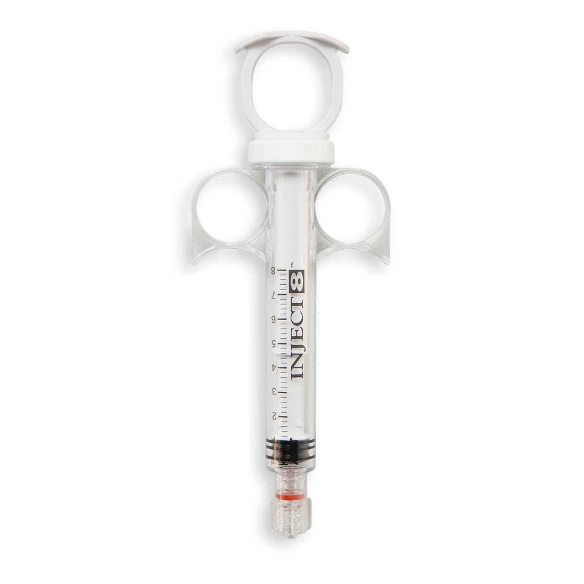 SERINGUE 8 mL TYPE CORONARY CONTROL - LLMM - PC ABS SI BLANC