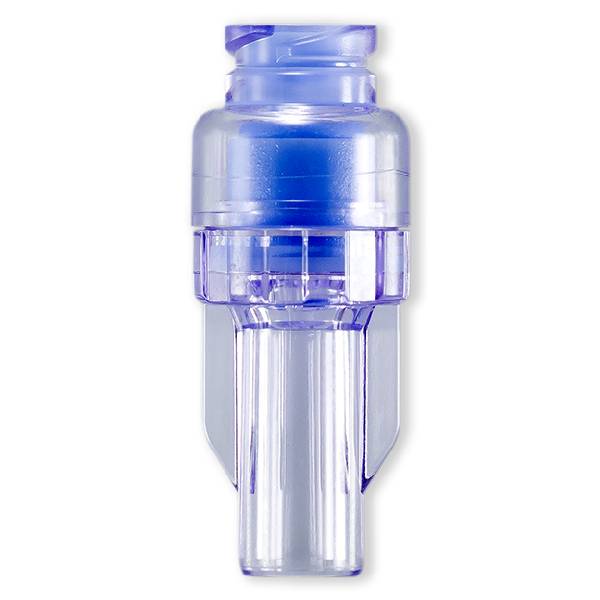 SITE CLOS A ACTIVATION LUER / POUR TUBE ØE 4.1mm - PC TRANSP.