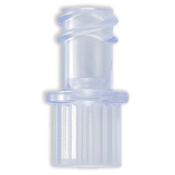 LUER LOCK FEMELLE POUR TUBE ØE 6.8mm - PVC DEHP FREE RAD.
