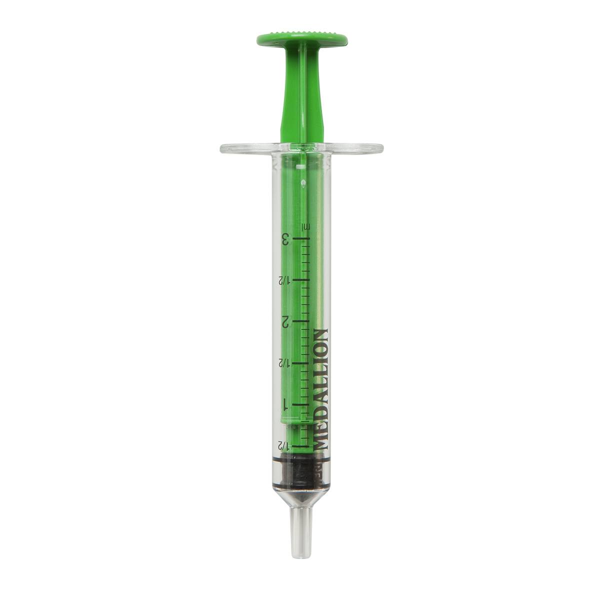 SERINGUE 3 mL TYPE MEDALLION - MSL - PC ABS SI VERT