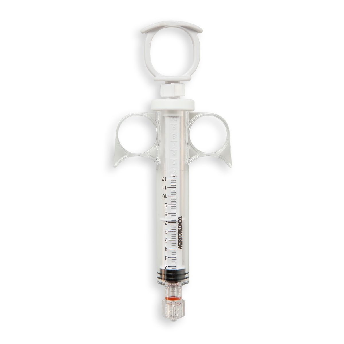 SERINGUE 12 mL TYPE CORONARY CONTROL - LLMM - PC ABS SI BLANC