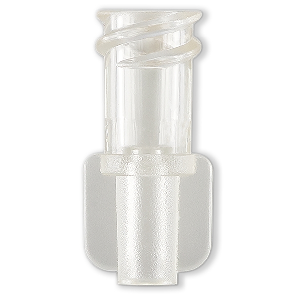 LUER LOCK FEMELLE POUR TUBE ØE 2.2mm - PVC TRANSP.
