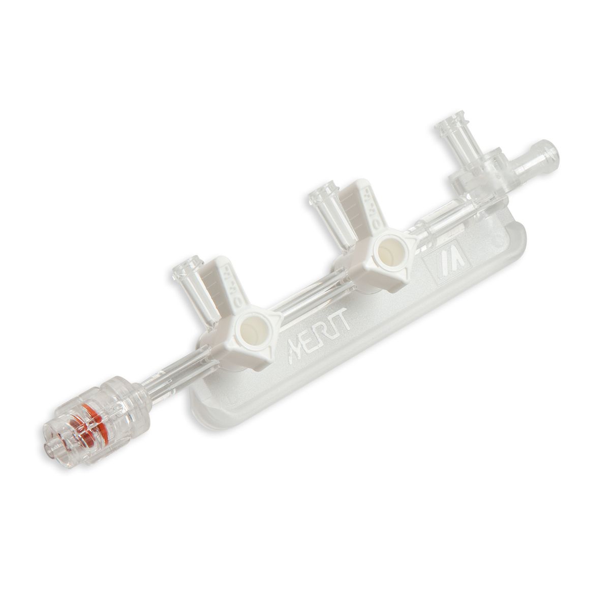 RAMPE 3 ROBINETS 3V (BLANC) OFF LLMMO A DROITE - PC TRANSP.