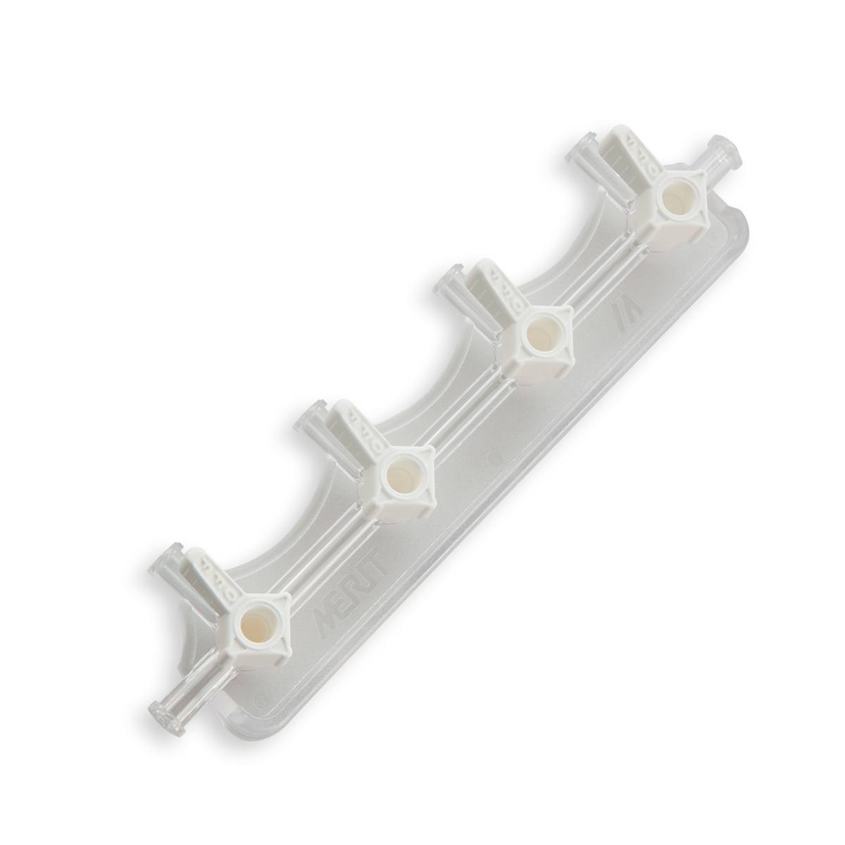 RAMPE 4 ROBINETS 4V (BLANC) OFF TOUT LLF - PC TRANSP.