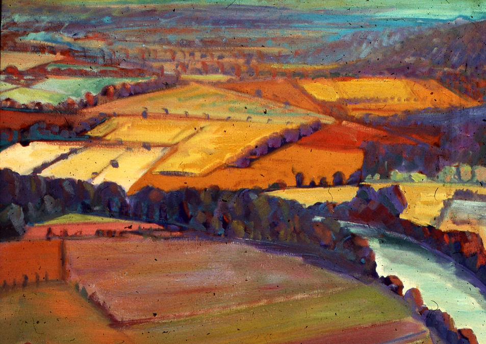 Dordogne vallé, 38x55cm