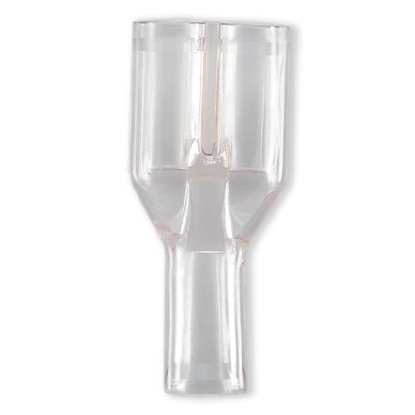 Y A 2 VOIES PARALLELE 3x POUR TUBE ØE 4.1mm - PVC