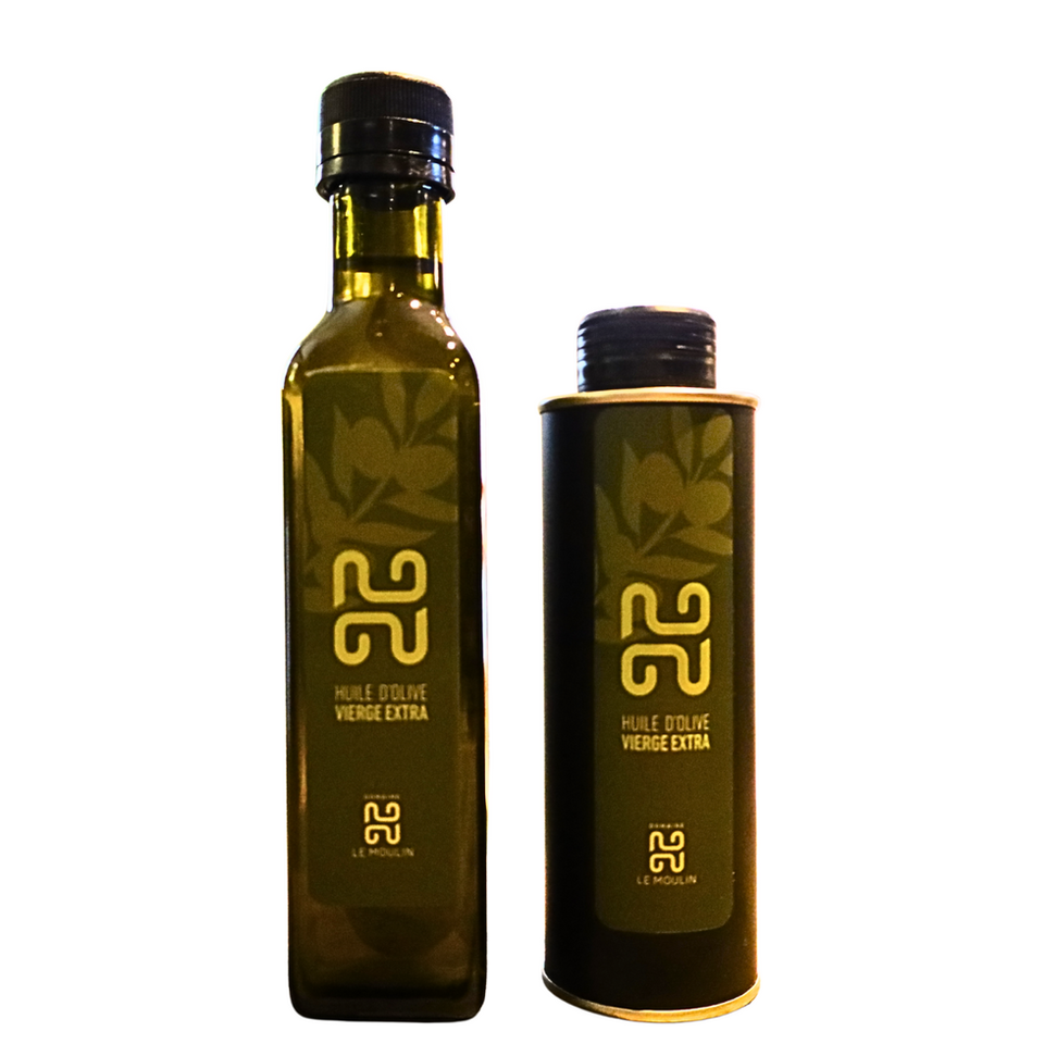 Huile d’olive française 25cl conditionnée à Grasse