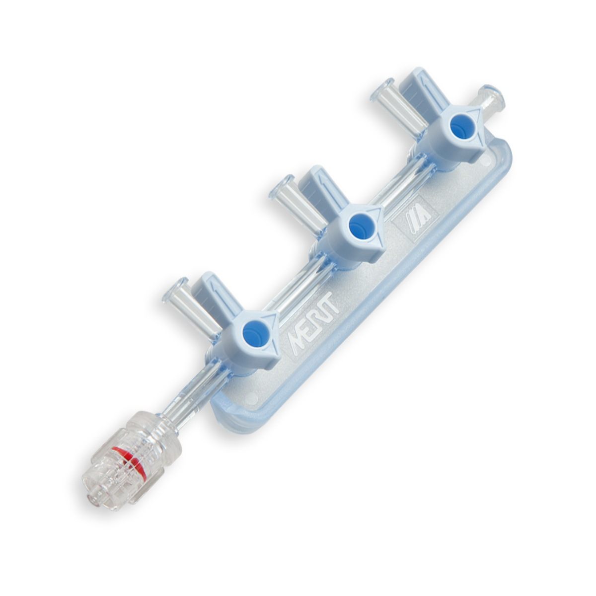 RAMPE 3 ROBINETS 3V (BLANC) ON LLMMO A DROITE - PC TRANSP.