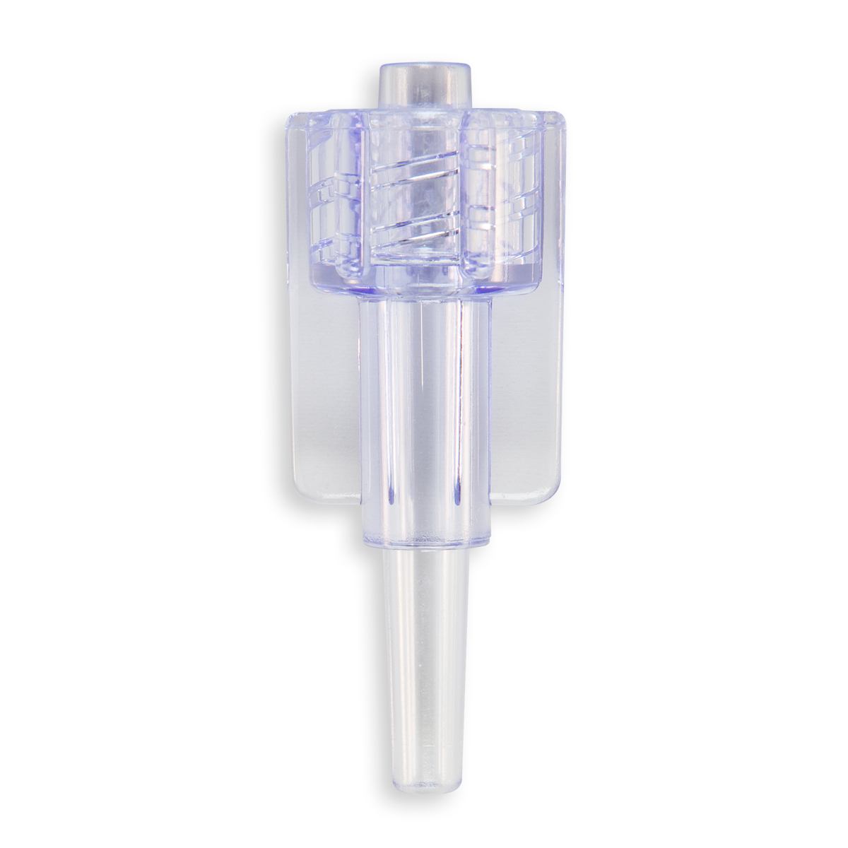 LUER LOCK MALE A AILETES POUR TUBE ØI 3.8mm - PC TRANSP. GAMMA